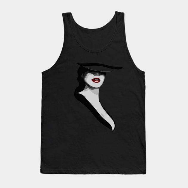 hat Tank Top by art object